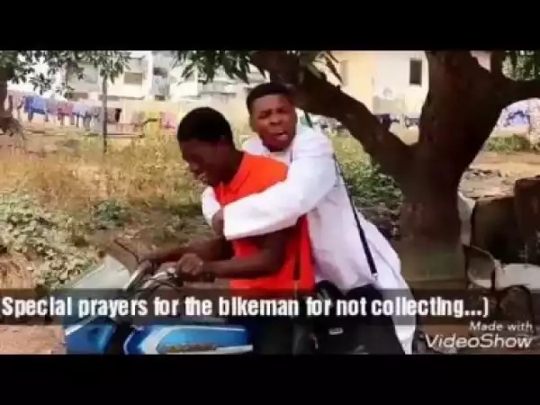 Video: Woli Agba Didn’t Want to Pay Bike Man Because He’s a Church Member, See How it Ended!